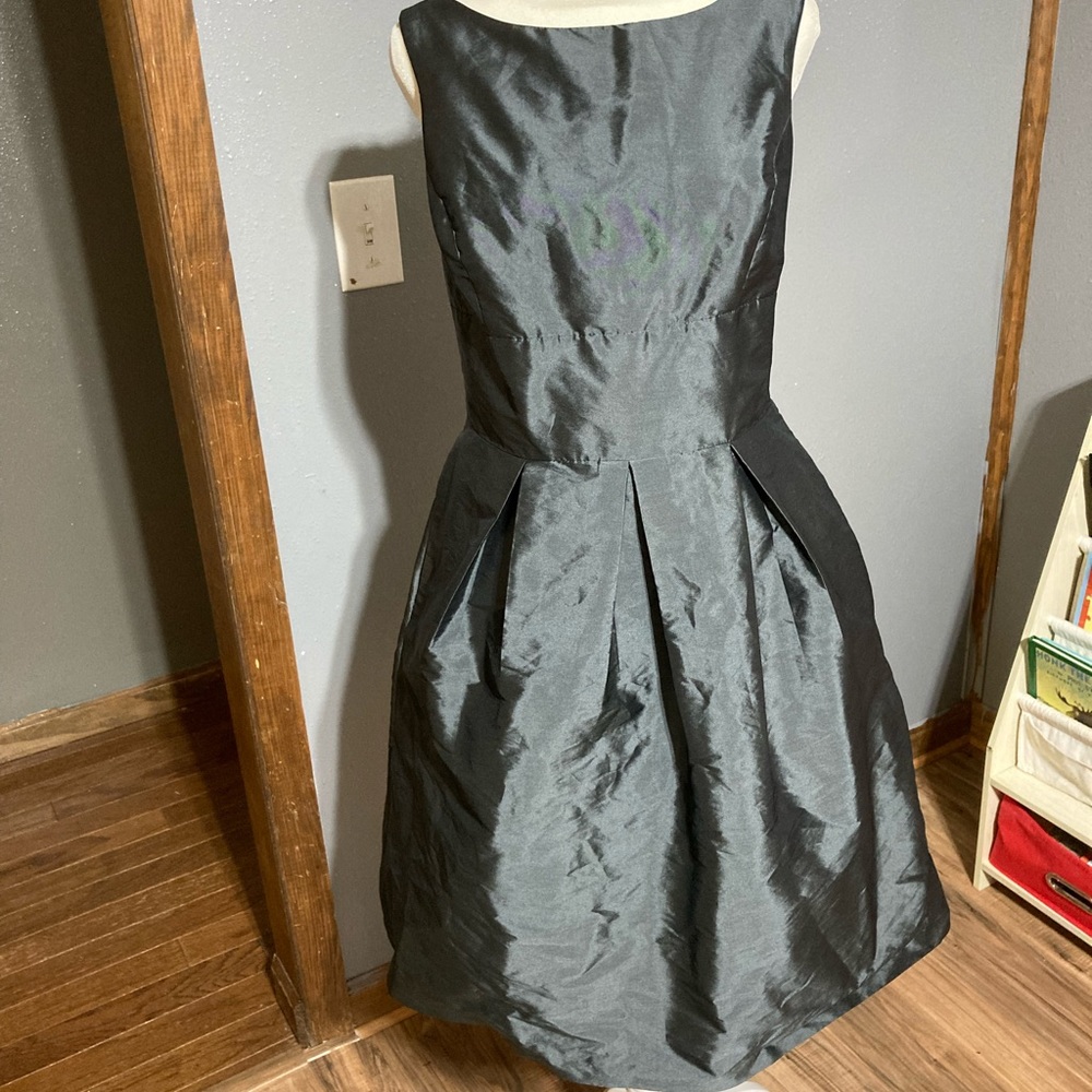 Charcoal Alfred Sung party dress